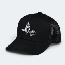 Šiltovka Horská cyklistika, čierna