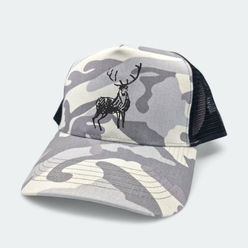 Šiltovka maskáčová - Jeleň skica, sivý maskáč