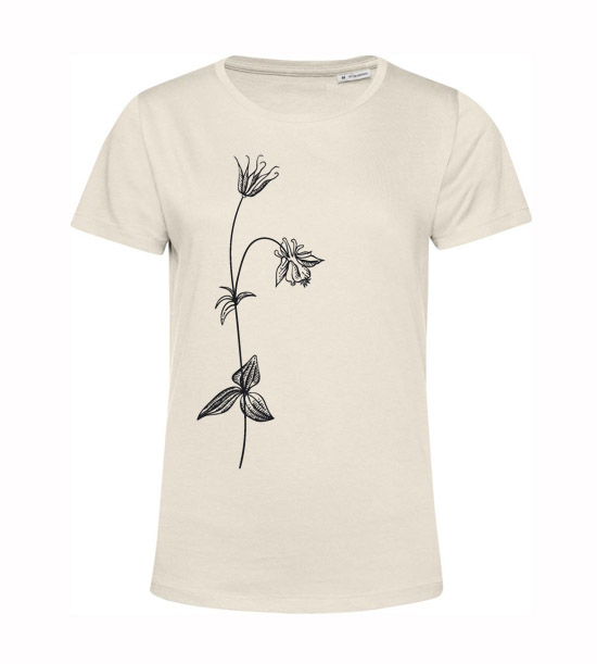 Dámske BIO tričko Ťahavý divoký kvet