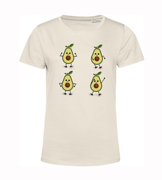 Dámske BIO tričko avokádo tanec