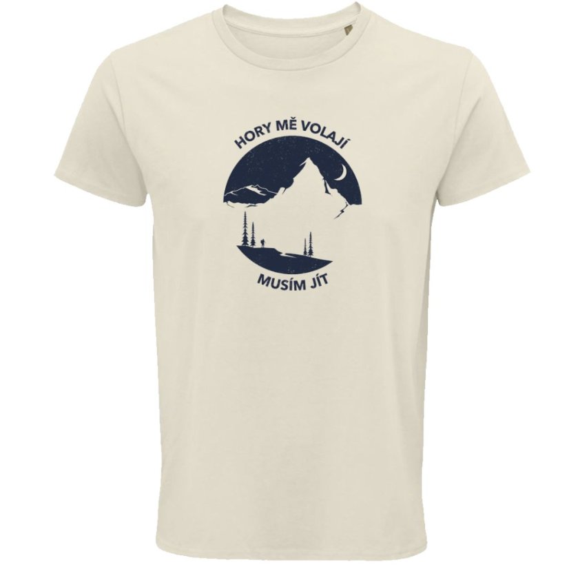 Pánské tričko Hory mě volají Kruh