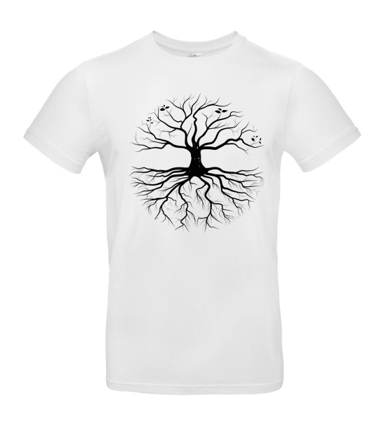 Pánske tričko spiaci strom