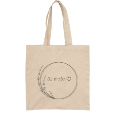 BIO bavlnená taška Si moje srdce