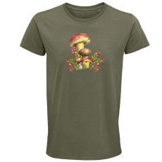 Pánske tričko hríby