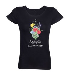 Dámske Bio tričko Maminka kvety