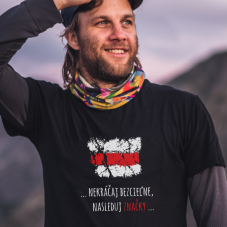 Pánské tričko Nasleduj značky text