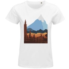 Dámske tričko Zasnežená hora