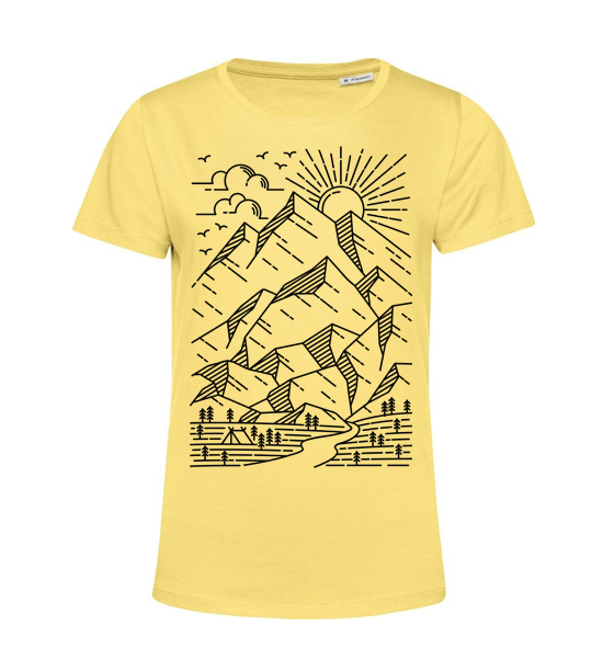 Dámske BIO tričko Skica hôr