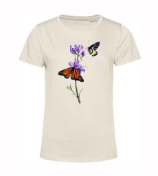 Dámske  tričko 2 motýle a kvet