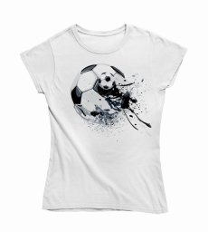 Dámske tričko Futbalová lopta