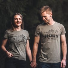Pánske BIO tričko HORY ma volajú stromové písmo