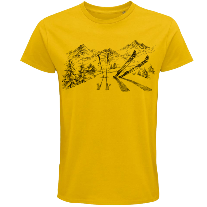 Pánske BIO tričko Skialp a hory