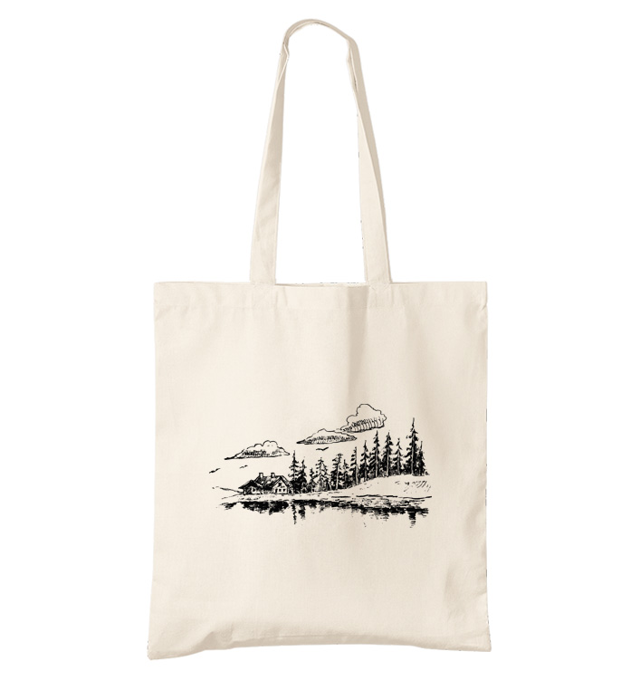 Bavlněná taška Horská chata