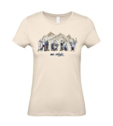 Dámske tričko hory ma volajú noc