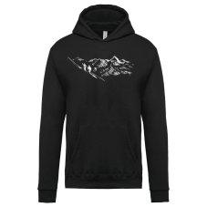 Pánska mikina s kapucňou Turistika