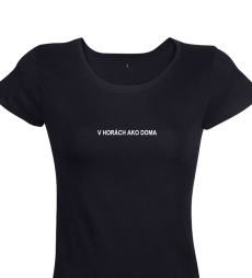 Dámske tričko V horách ako doma