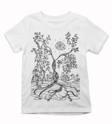 Detské tričko Maľovaný strom
