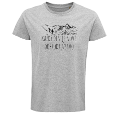 Pánske tričko Každý deň je nové dobrodružstvo