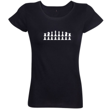 Dámske bio tričko Šachové figúrky