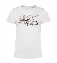 Dámske  tričko  stanovanie v horách