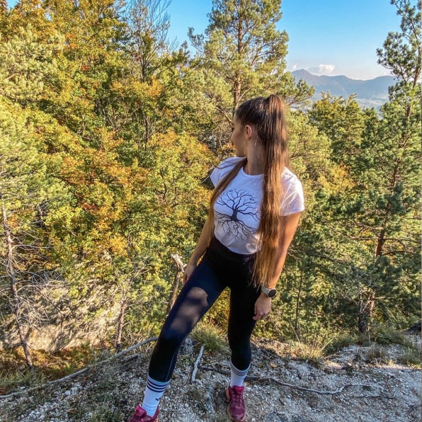 Dámske tričko spiaci strom