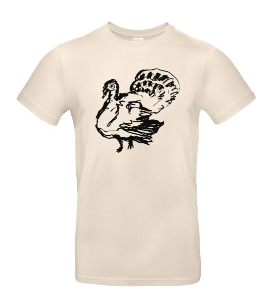 Pánske tričko Morka skica