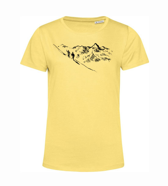 Dámske BIO tričko Pokoj v horách