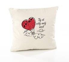 Vankúš Ty si celý môj svet