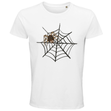 Pánske tričko pavúk na sieti
