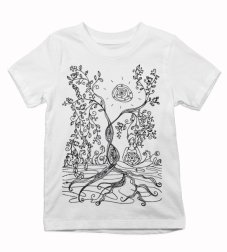 Detské tričko Maľovaný strom