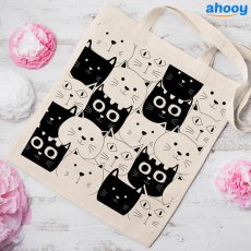 Bavlněná taška Vtipné kočky