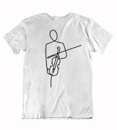 Pánske tričko husle