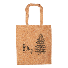 Korková taška Stromy a polní cesta