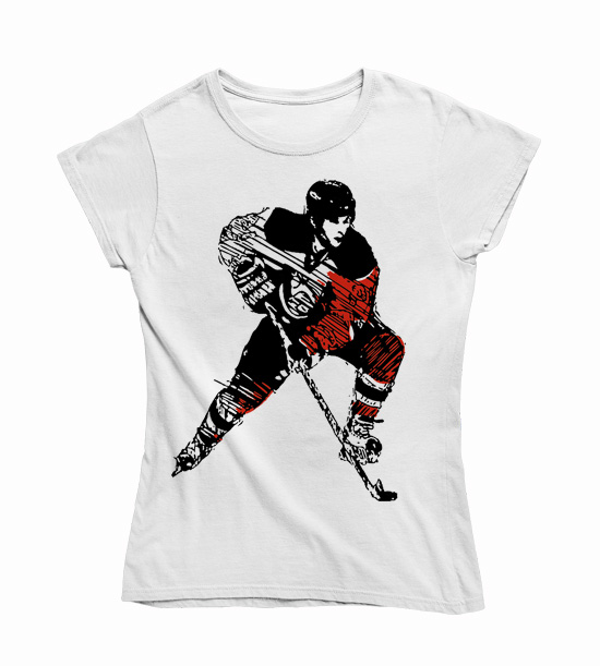 Dámske tričko hokej
