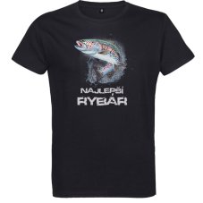 Pánske tričko najlepší rybár farebné