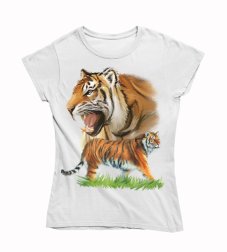 Dámske tričko tigre