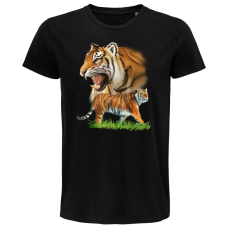 Pánske Bio tričko tigre čierne