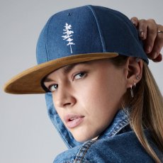 Šiltovka semiš Strom, semiš modrá