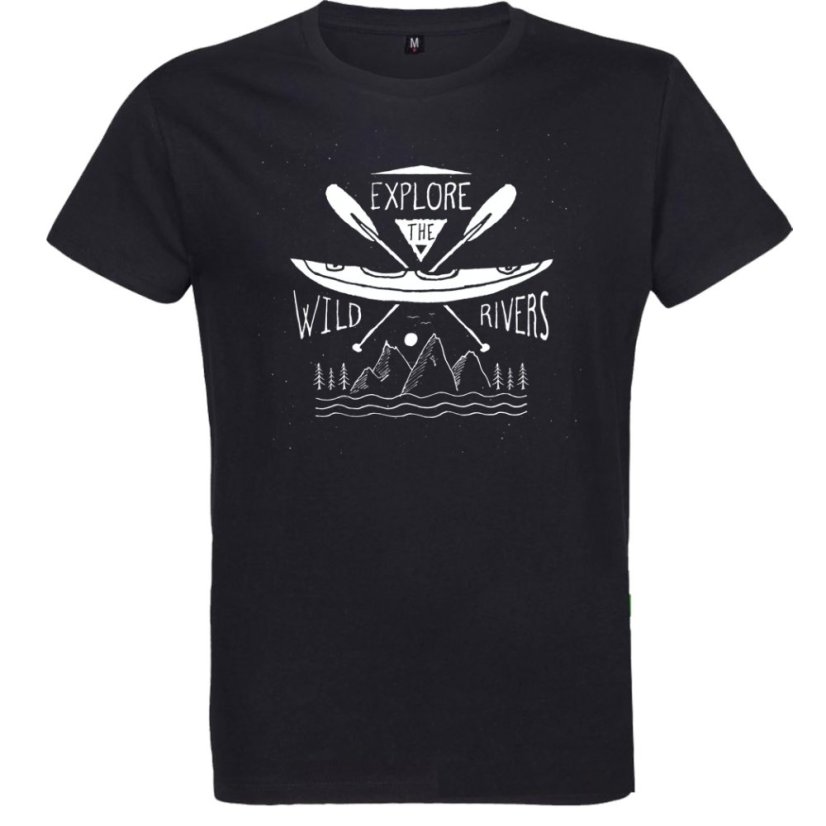 Pánske tričko Explore the Wild Rivers