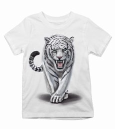 Detské tričko kráčajúci tiger