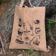 Korková taška Včelař