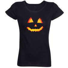 Dámské tričko Halloweenská dýně