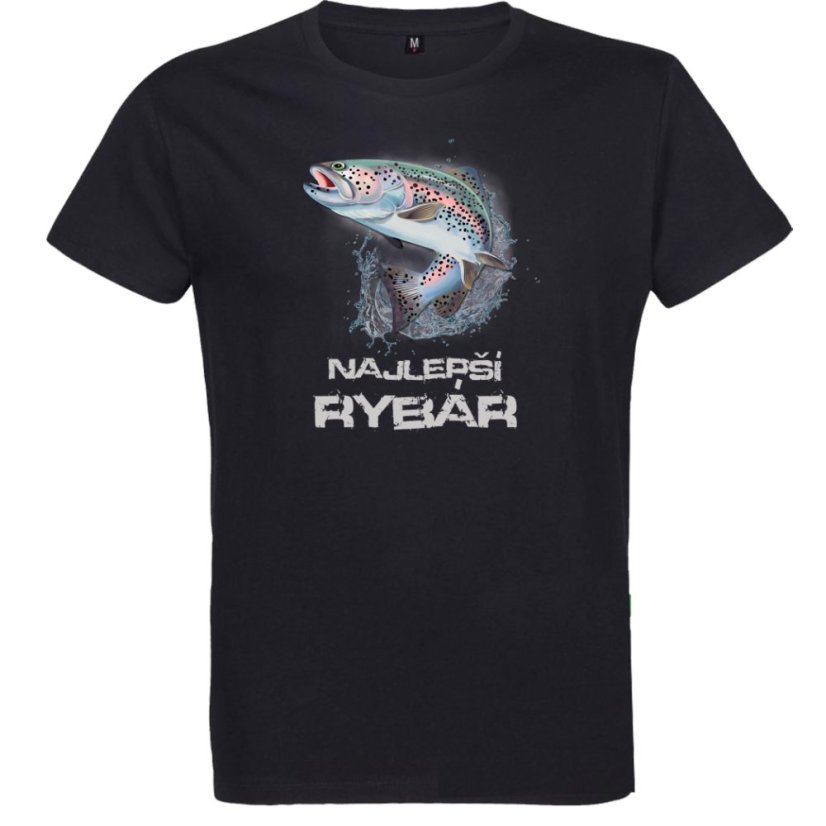 Pánske tričko najlepší rybár farebné