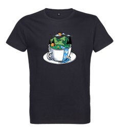 Pánske Bio tričko Hory a  čaj