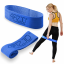 FLEX BAND Textilní posilovací pásek MODRÁ PEVNÁ 3/5 (10-15kg)