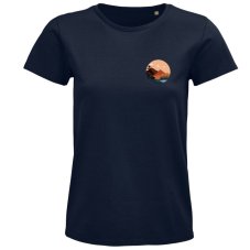 Dámske tričko Príroda v kruhu - minimalizmus