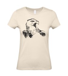 Dámske tričko orol skica