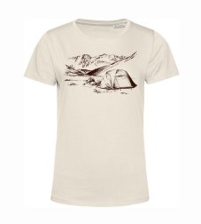 Dámske  tričko  stanovanie v horách