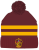 Detská zimná čiapka Harry Potter – Gryffindor, bordová veľkosť 56
