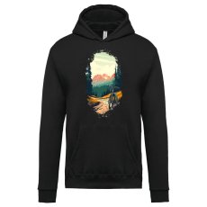 Pánska mikina s kapucňou Pedálmi k slobode